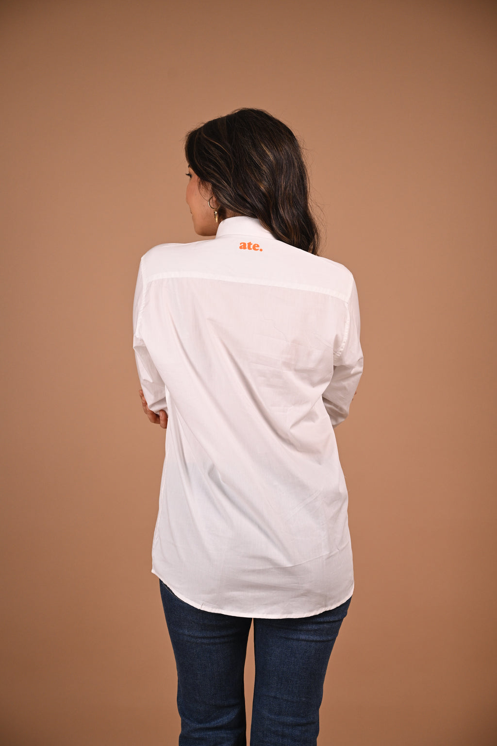 Time to Leave white shirt