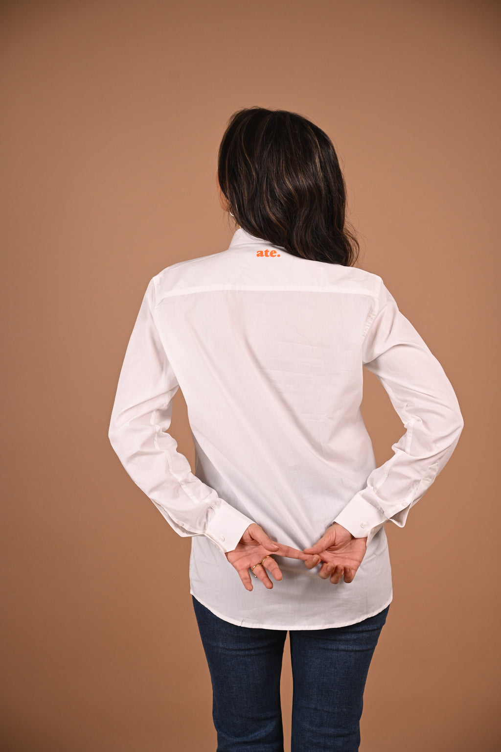 Time to Leave white shirt