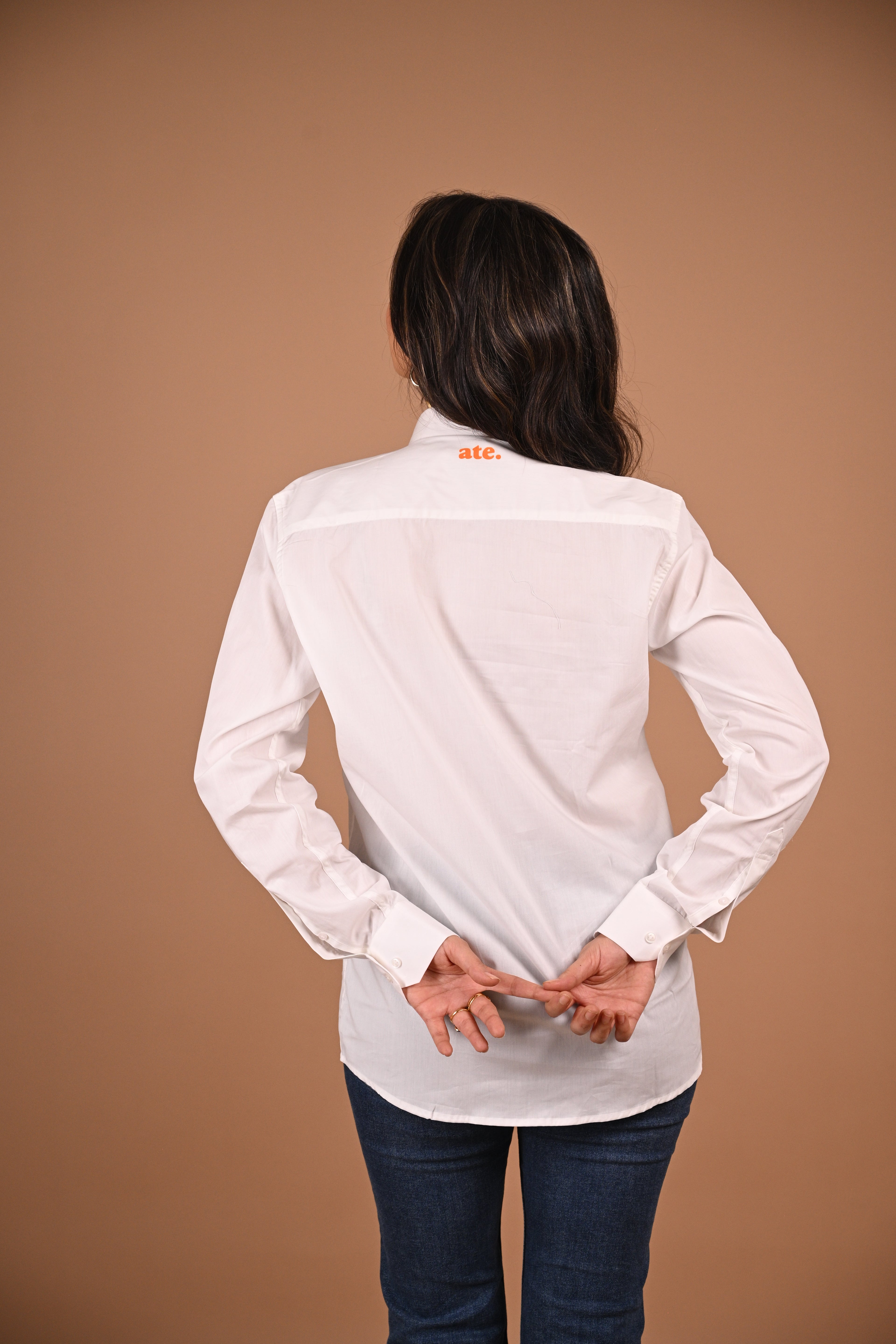 Time to Leave white shirt