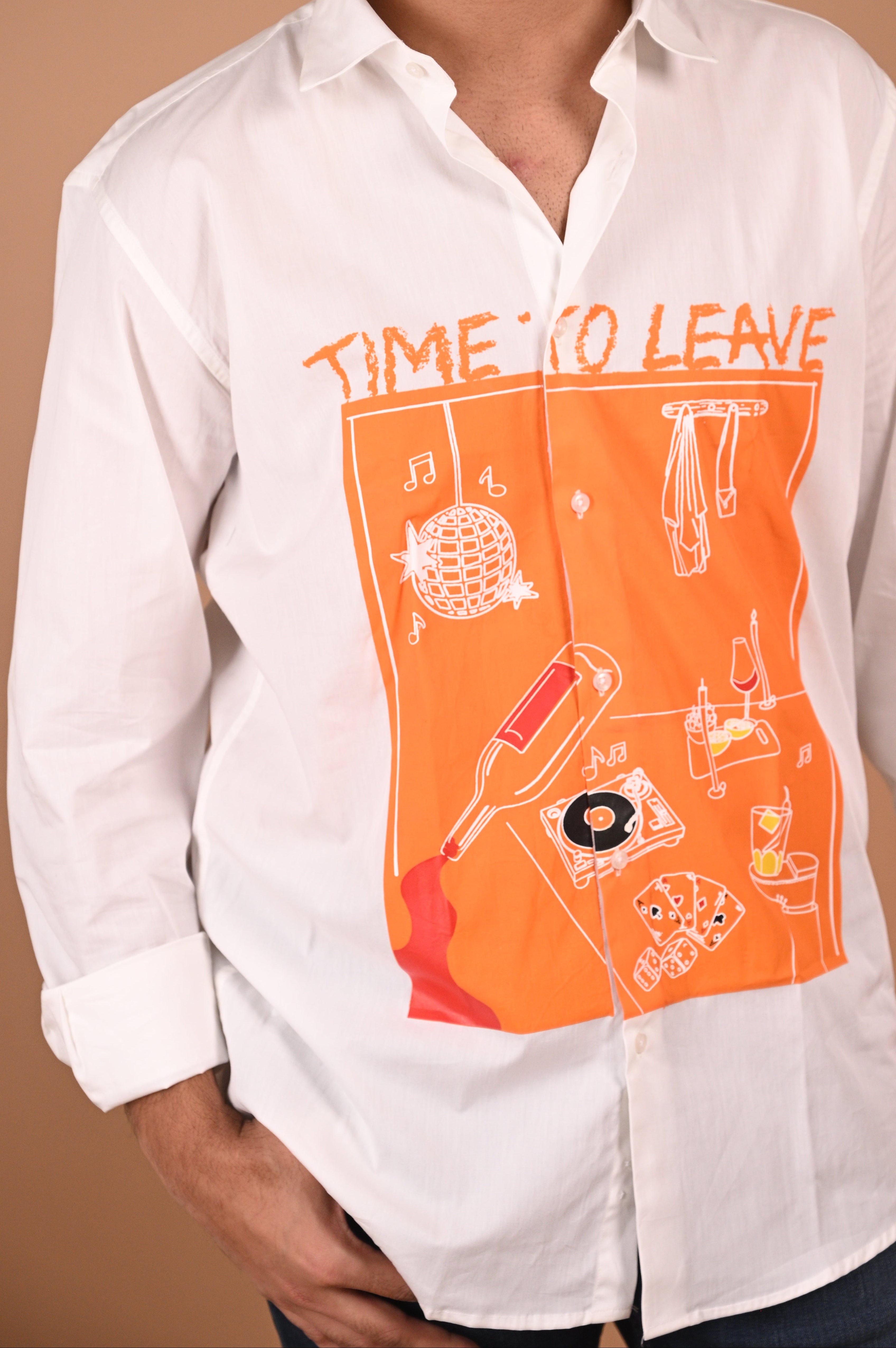 Time to leave shirt