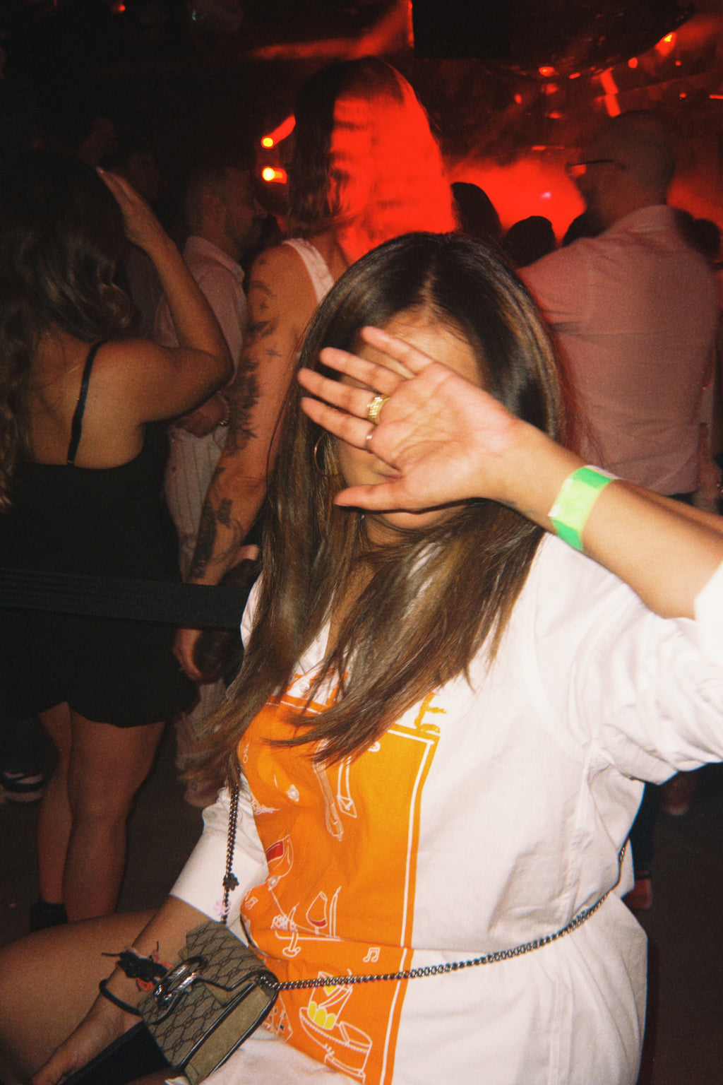 Time to Leave white shirt